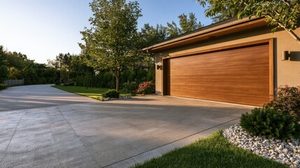 concrete driveway